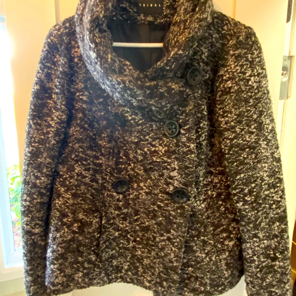 Tribal peacoat